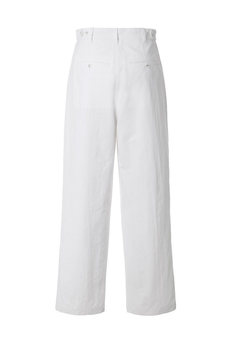 パンツ ホワイト 商品カラー画像-S1L2