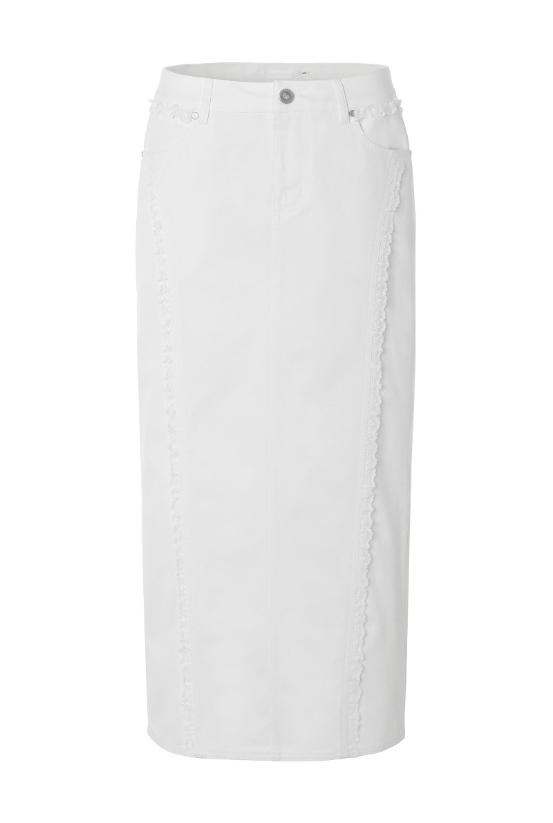スカート ホワイト 商品カラー画像-S1L2