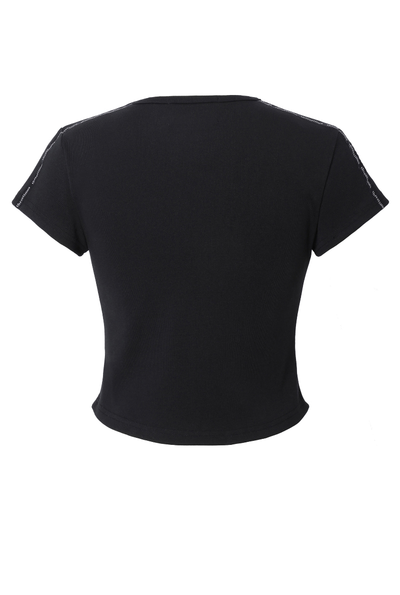 半袖Tシャツ チャコール 商品カラー画像-S1L7
