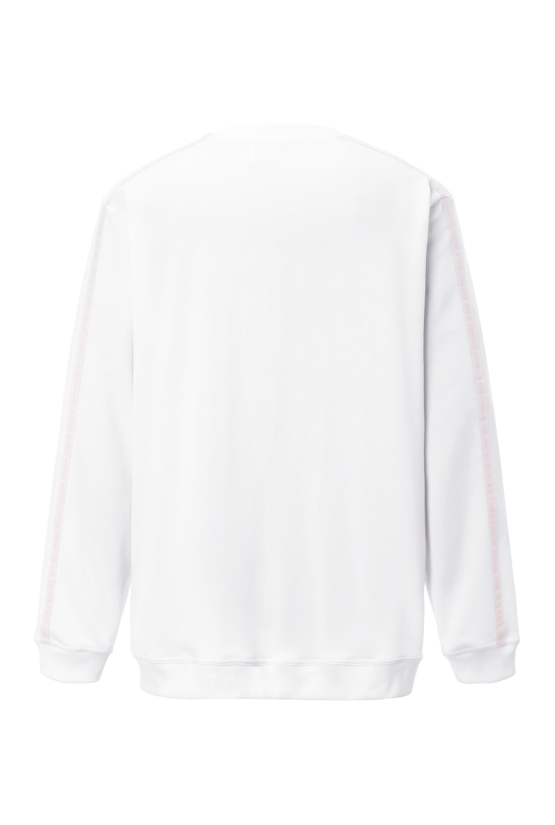 長袖Tシャツ ホワイト 商品カラー画像-S1L8