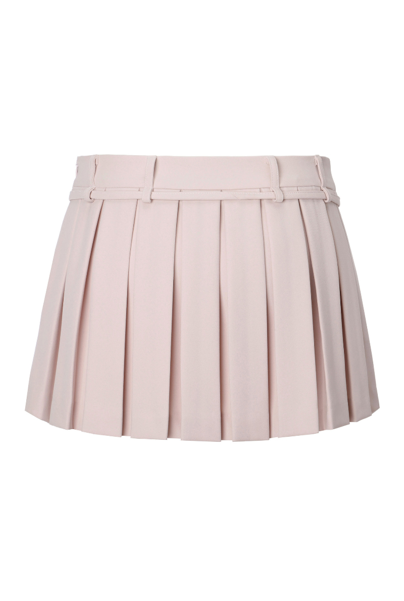 ミニスカート ベビーピンク 商品カラー画像-S1L7